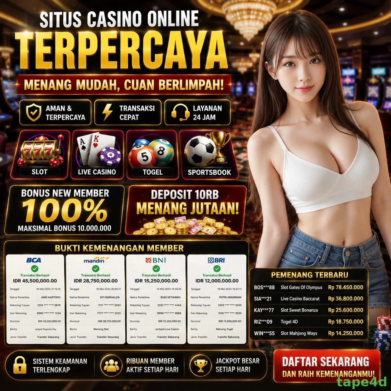 Tantangan dan Peluang di tape4d untuk Pengembang Game